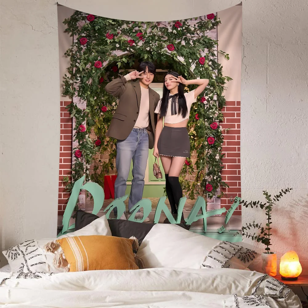 Doona TV подвесной богемный гобелен богемные настенные гобелены Мандала кавайный