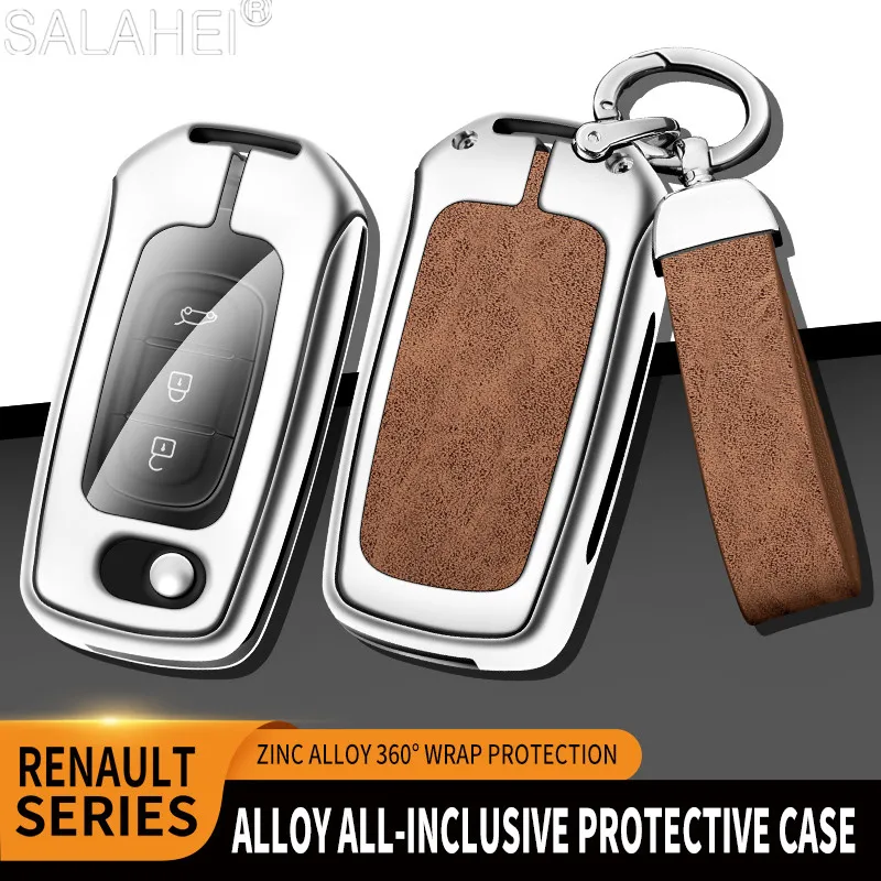

Car Key Fob Case Cover Shell For Renault Kadjar Captur Megane Sandero Stepway Logan Clio 5 Arkana 2020 2021 Keychain Accessories