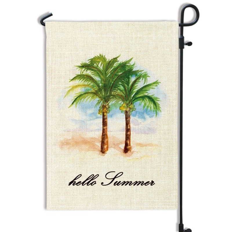 Летний Садовый флаг баннер DXAF с рисунком ананаса мороженого арбуза для