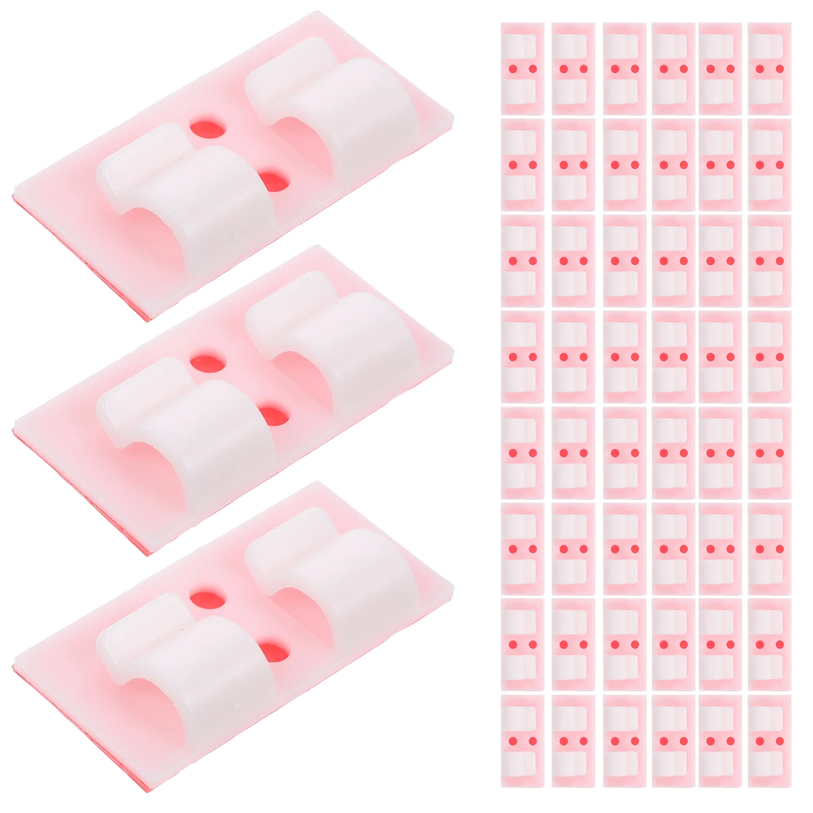 

50pcs Cord Keeper Cord Management Winder Self-adhesive Cord Wrapper Organizer