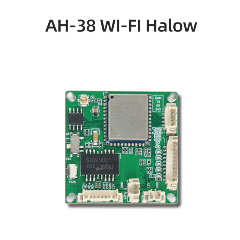 

WiFi HaLow Image Data Transmission Module 802.11 GSM 900MHZ Frequency IP Camera Remote Image Transmitter STA Sender 500-1000M