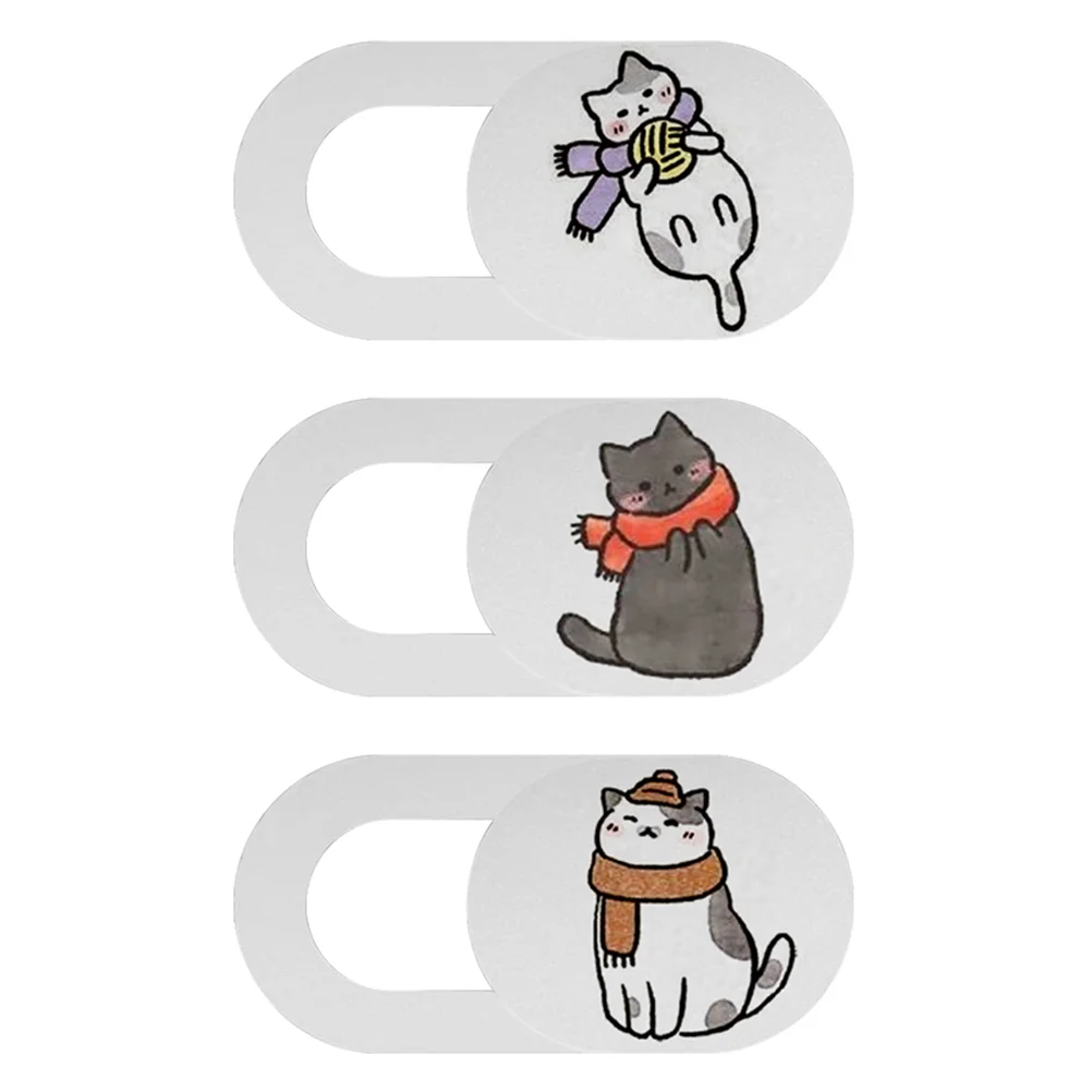

3pcs Creative Webcam Covers Anti-peeping Covers Privacy Protection Covers