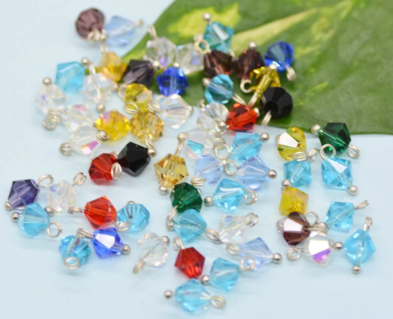 

Wholesales 1000 Pieces Mixed Colors 6MM Crystal Pendants