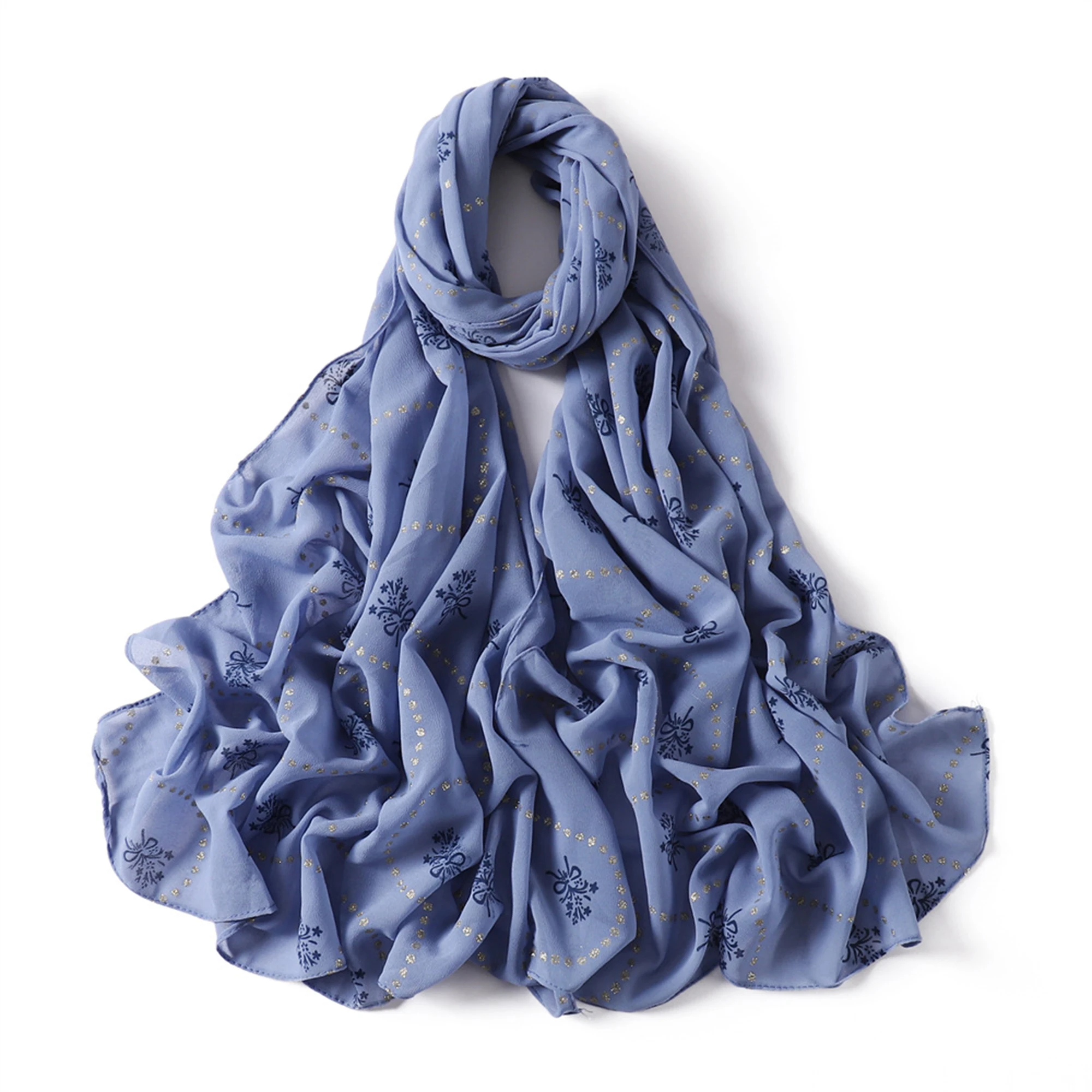 70*170 см мусульманский шифоновый хиджаб