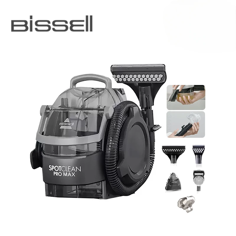НОВЫЙ BISSELL Глубокий пылесос для ткани стиральная машина Spot Cleane Pro Silver портативное