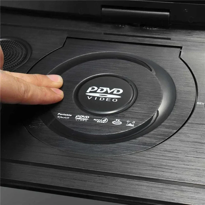Портативный DVD-плеер EVD-плеер без регионов USB-порт 270 градусов экран вращающийся