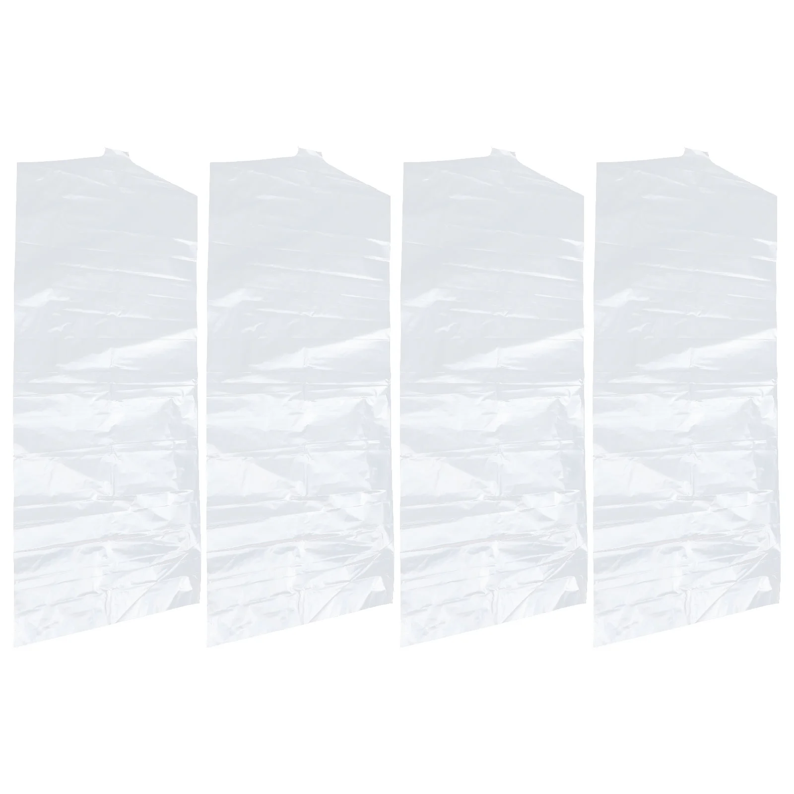 

Garment Dress Covers Clothes Cover Clear Coat Storage Hanging Clothing Closet Pant Packing Suit Full Zipper Dresses Winter