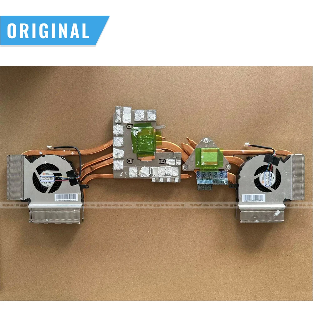 

Новый оригинальный теплоотвод тепловой модуль и вентилятор для MSI GE75 Raider 10SE-008 E32-2500394-A02 N414 N417