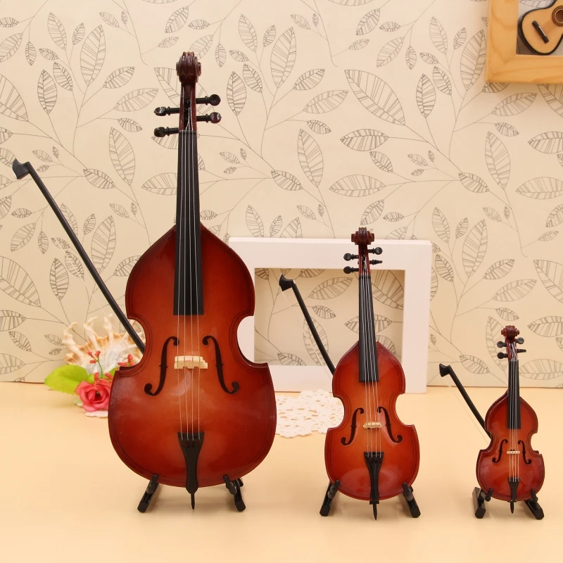 

Miniature Bass with Stand and Storage for CASE Ornament Mini Mod