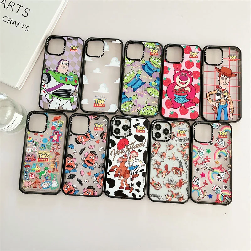 

Подходит для Iphone14pro 13pro Max, новая картина маслом, гравировка История игрушек мультфильма, защитный жесткий чехол