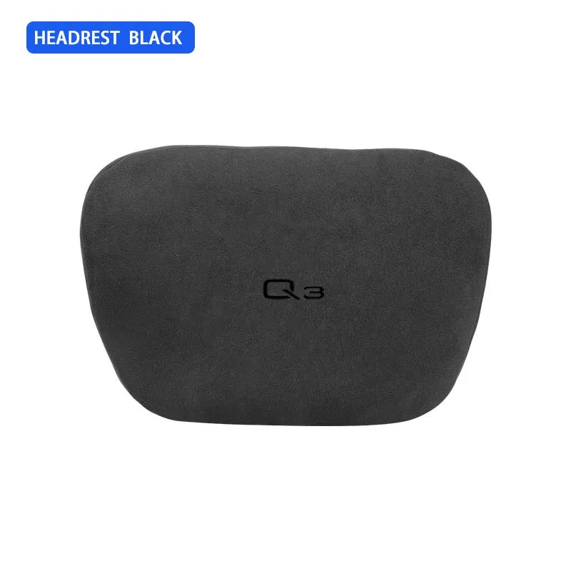 

Автомобильная подушка для шеи, подголовник сиденья, Защита позвоночника для Audi Q3 Q5 Q7 Q8 8U F3 2021 2022 2023, аксессуары с логотипом Carplay