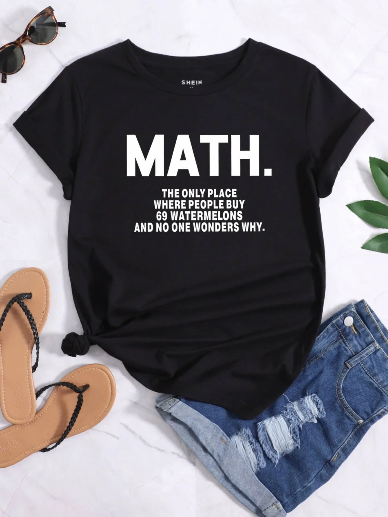 

Slogan Graphic Short Sleeve Tee