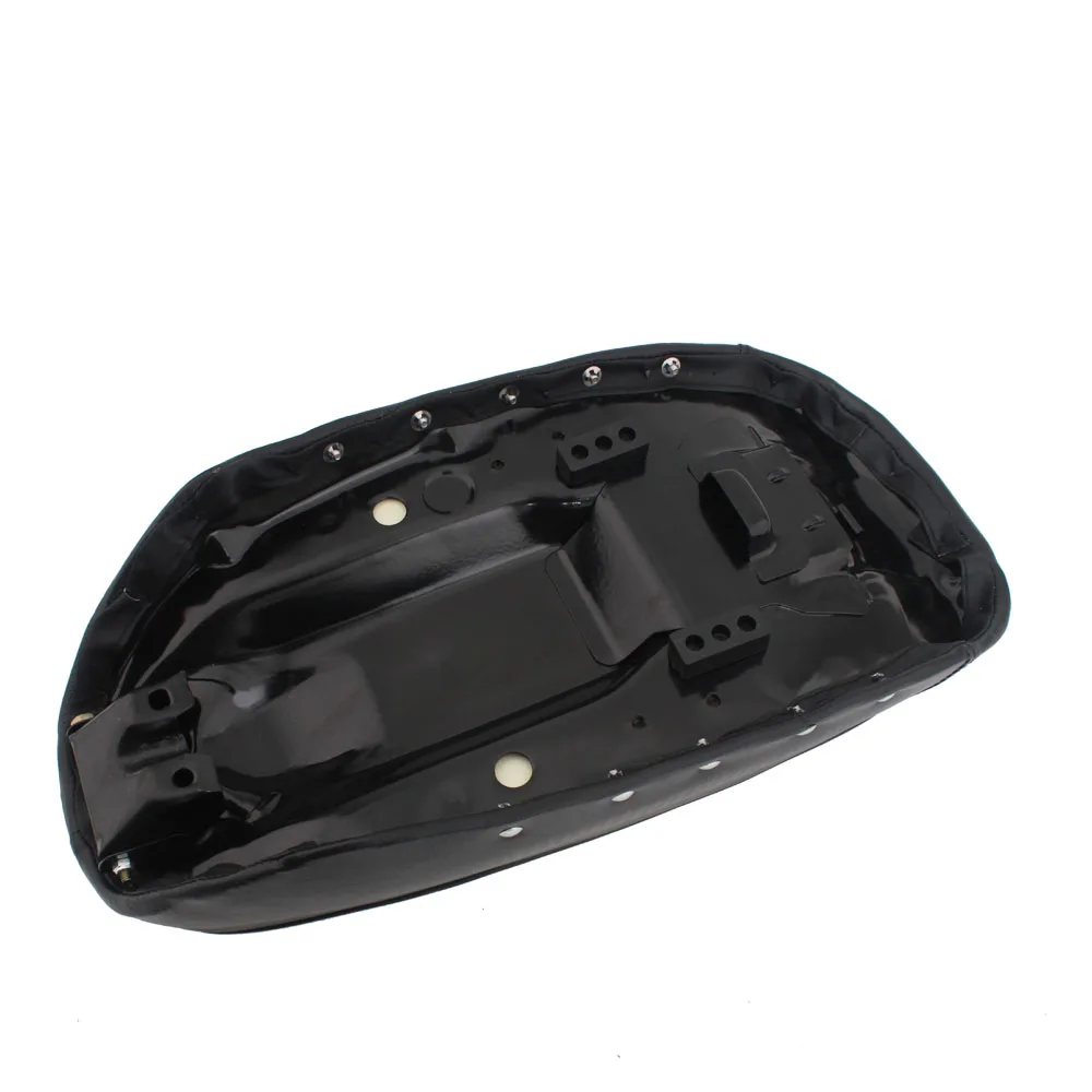 Мотоциклетное соло седло-чоппер винтажные черные детали подушек подходят для Honda