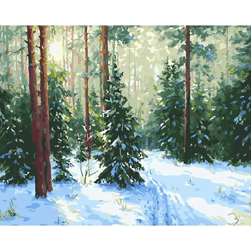 

Картина по номерам для взрослых и детей, 60x75 см