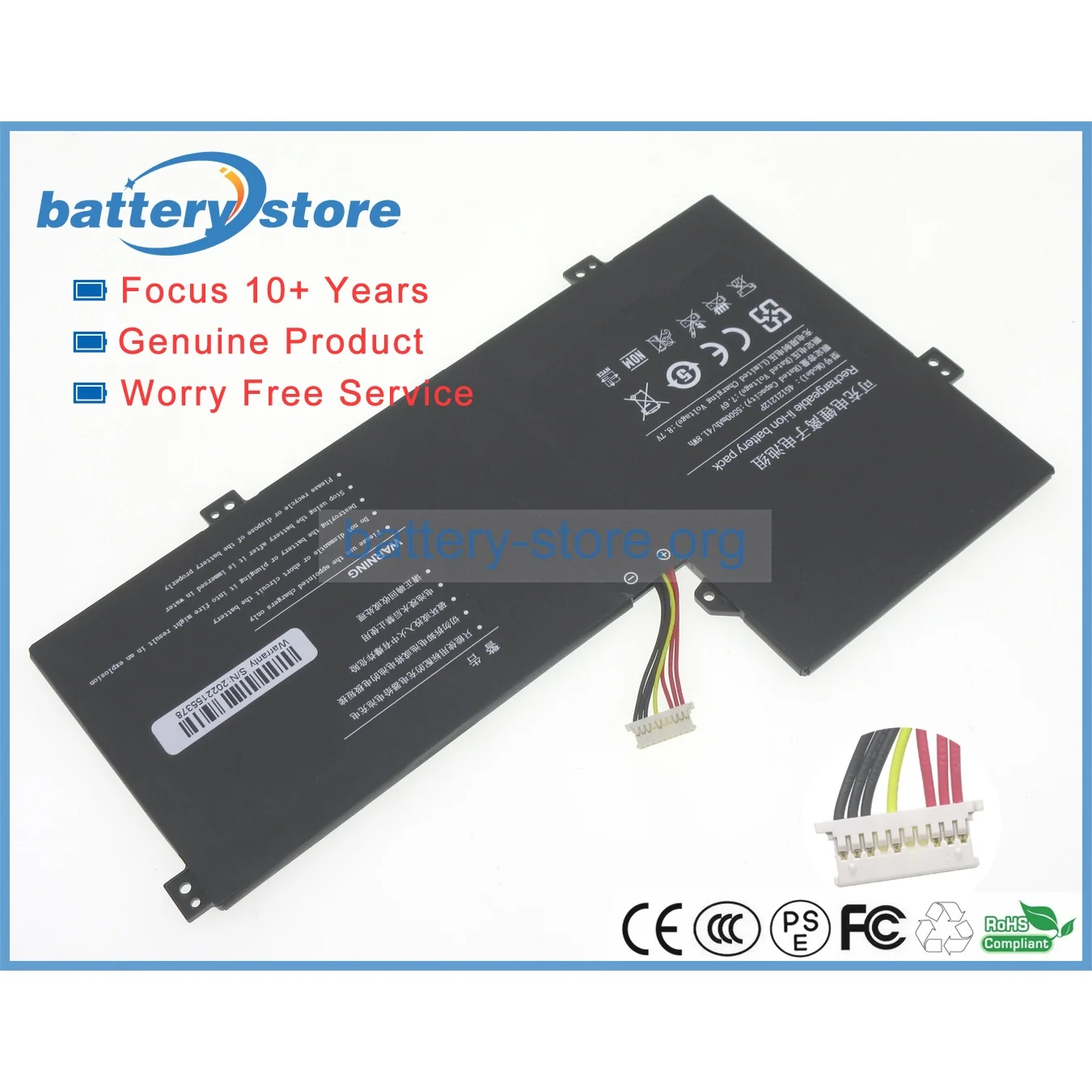 Оригинальные аккумуляторы для ноутбука 3978115-2S 45121212P U4374113PV-2S1P GWTC116-2BK 7 6 В 4 ячейки