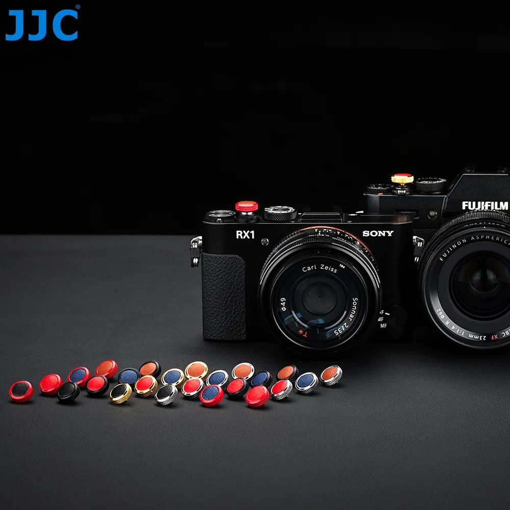 JJC Роскошная кнопка спуска затвора мягкая кожа Botton для Fujifilm X100 X100V X100S X100T X100F XT4 XT3 XT2 XE4 XE3 XT30 XT20 (art.: 7a826baf3) - 7a826baf3