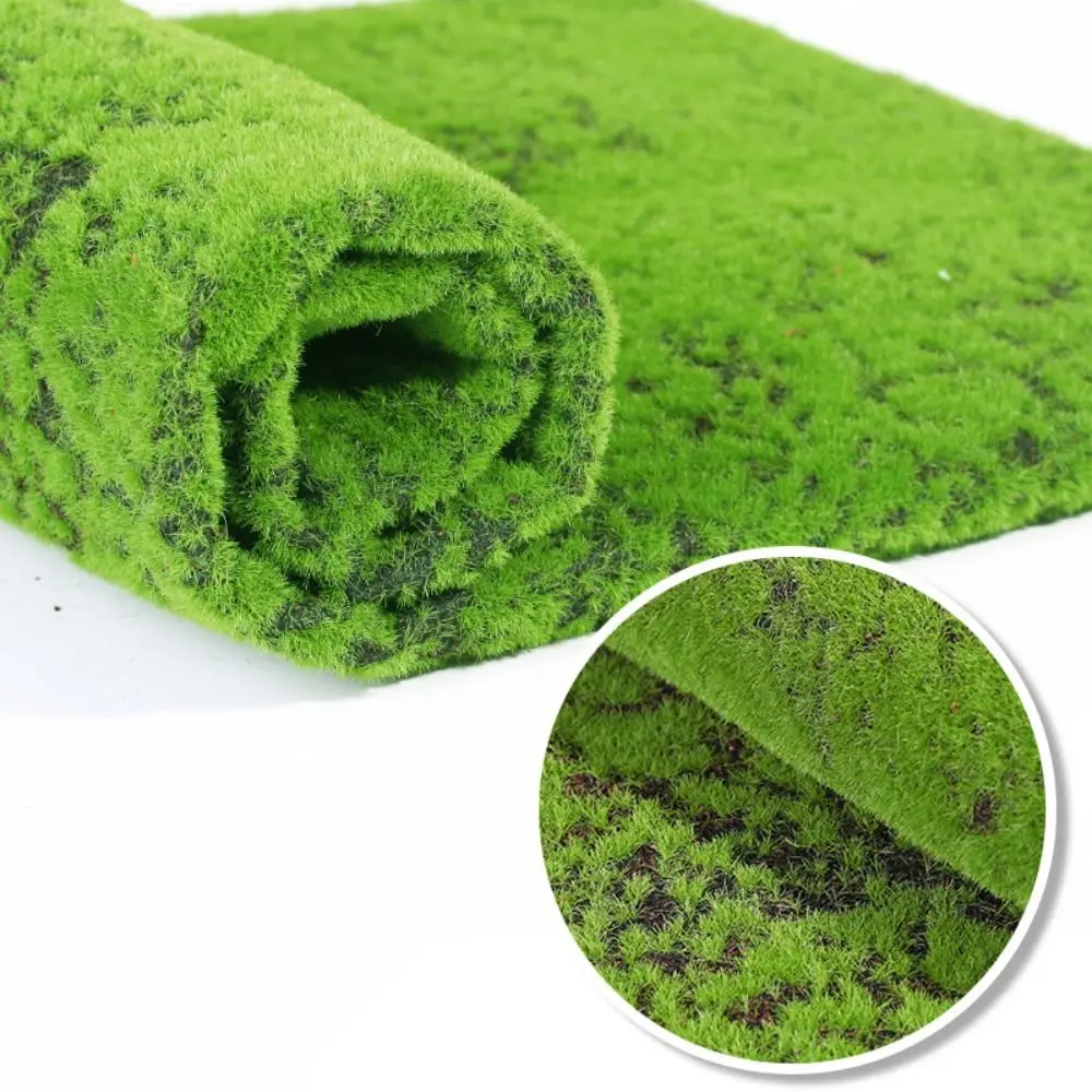 DIY поддельный мох трава газон вечная жизнь реалистичный искусственный мох ковер зеленый без полива имитация мха лист домашнее украшение (art.: 3920cd6ba92be) - 3920cd6ba92be