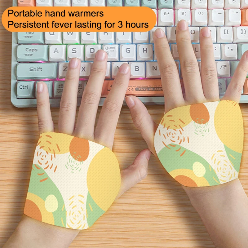 1 сумка из 2 шт. самонагревающаяся зимняя теплая паста одноразовые грелки для рук