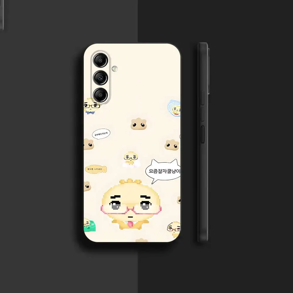 Фото Симпатичный чехол для телефона Samsung A-Angyeongmandu K Dumpling, нескользящий и ударопрочный, для моделей A22, A21, A20 Ultra, A70, A71, A73, A72 №5