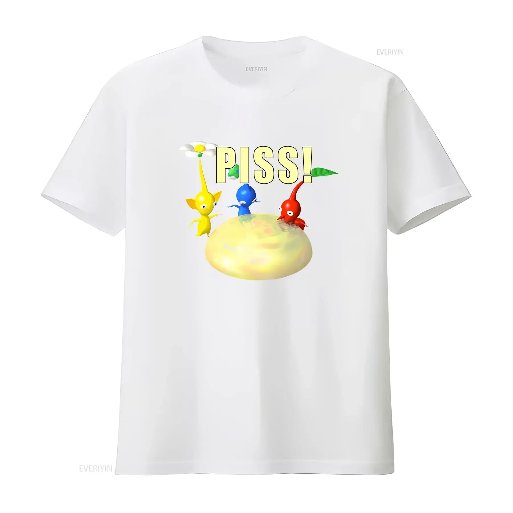 Фото Футболка Pikman Piss Oddly Specific Weirdcore Dank Meme Cursed Gag Humor винтажная стираная слегка удобная модная мужская футболка №4