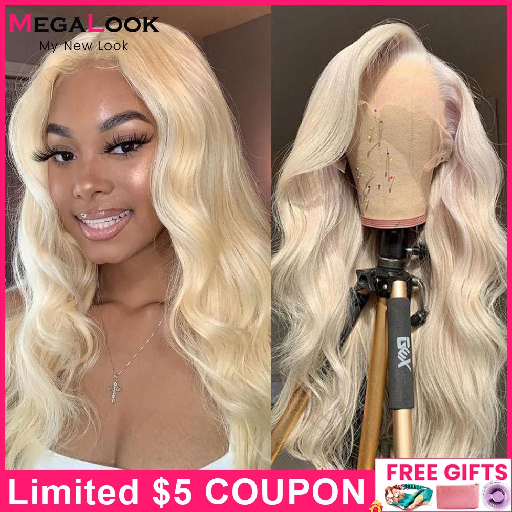 

28 30 Inch 13x4 613 Lace Front Wig Honey Blonde Virgin Brazilian Body Wave Lace Frontal Wig 613 Blonde Human Hair Wigs For Women