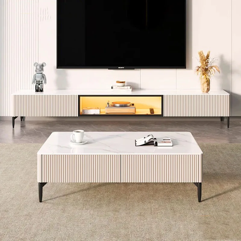 

Modern Tv Stand Entertainment Center Monitor Luxury Tv Table Cabinet Floating Desk Muebles Para El Hogar Modern Furniture