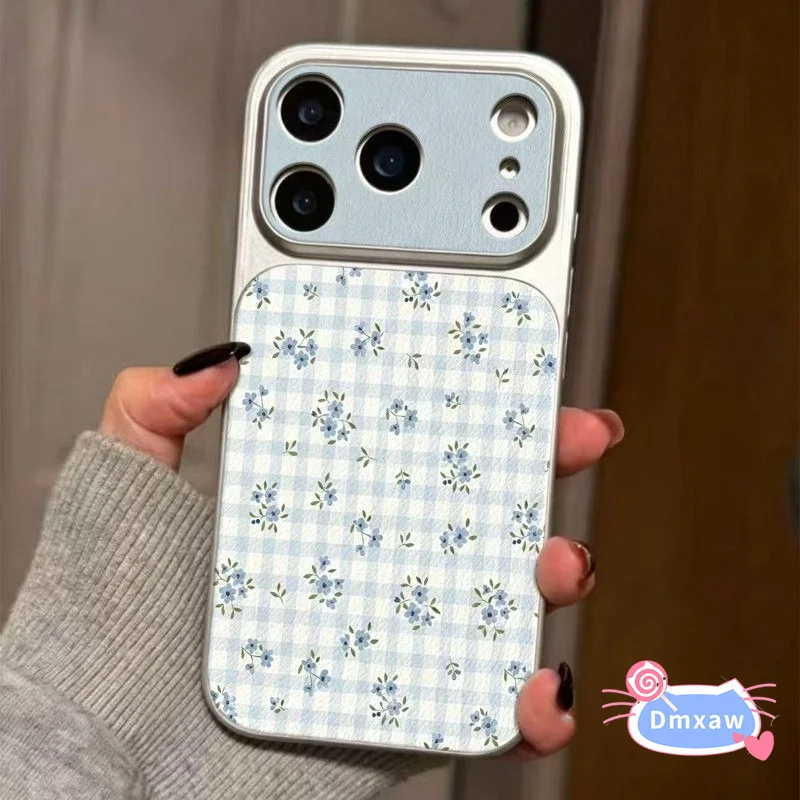 Фото Элегантный чехол для телефона с синими цветами для Vivo Y21D Y29 Y29S Y29T Y28 Y28E Y28S Y27 Y21S Y21T Y21E Y20A Y20S Y20i Y20T Y20G №2