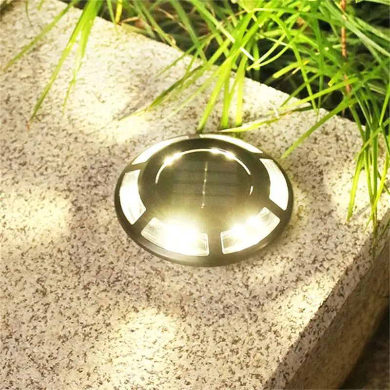 

Solar Light Outdoors Waterproof LED Solar Street Light Garden Decor Buried Stair Lamp Underground Decking Lampy Solarne