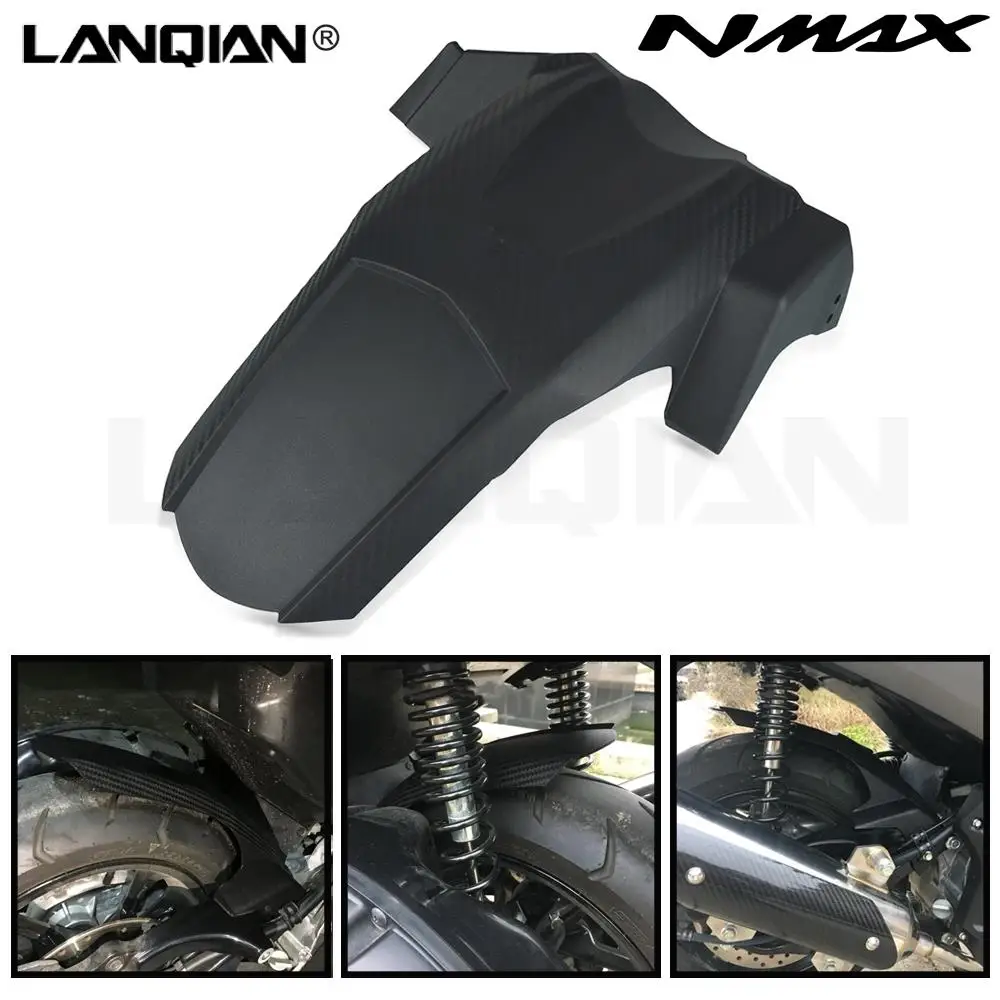 

Motorcycle Rear Fender Scootrt Mudguard Tire Splash Guard Protector For Yamaha NMAX 155 NMAX155 2016 2017 2018 2019 Accessories