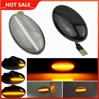 2 шт. динамические Светодиодные поворотники, боковые габаритные огни, автомобильные аксессуары для Smart 450 452 и Mercedes-Benz W168 W639 W447 Citan 415