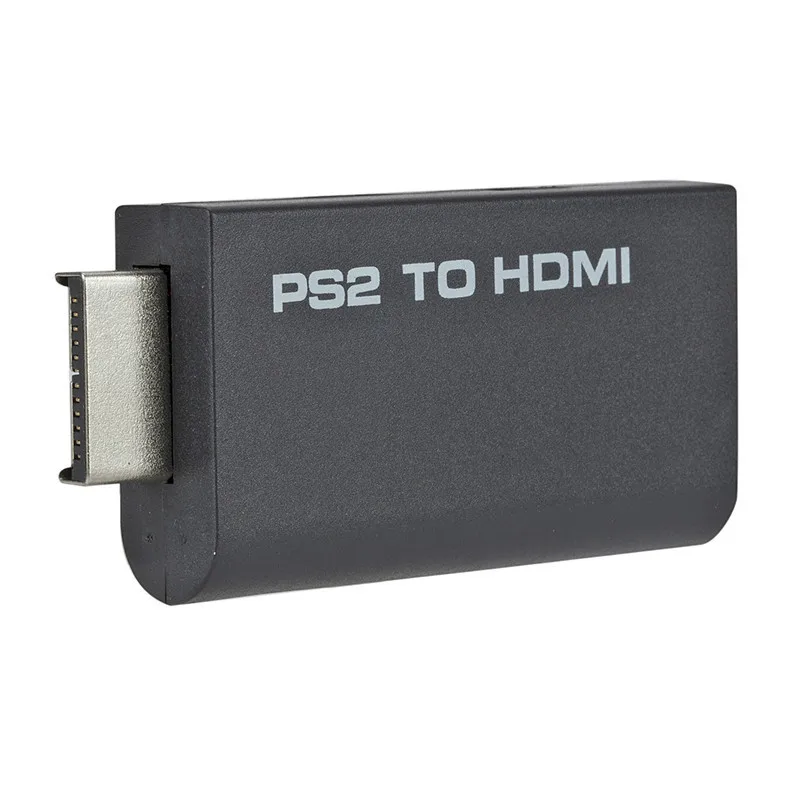 

Portable PS2 To HDMI 480i/480p/576i Audio Video Converter with 3.5mm Audio Output Supports All PS2 Display Modes PS2 TO HDMI