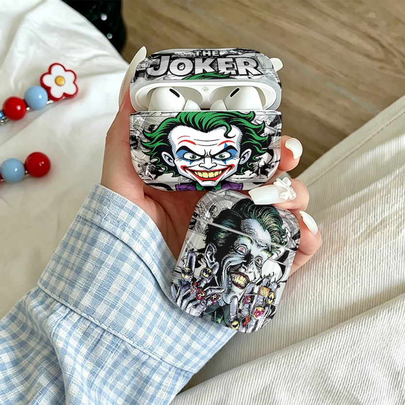 Фото Крутой 3D-чехол Crazy jokers с эффектом волны, мягкий, полупрозрачный, силиконовый, для Airpods 4, 3, Pro 2, 1, беспроводных наушников, защитный чехол для Pro2 №2