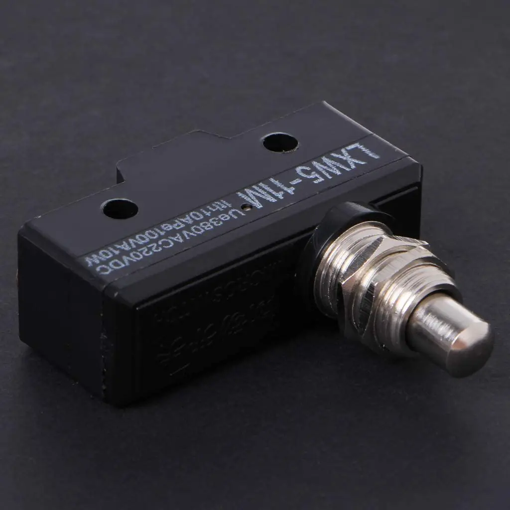 

LXW5-11M Limit Switch 10A Push Plunger 3 Screw Terminals 500000 Cycles AC 380V DC 220V Conatact Congfiguration