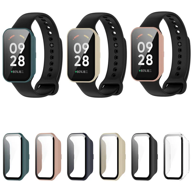 

Protector Case Cover for Xiaomi smart Band 8 Active Smartwatch Plating Protective Shell For Redmi Band 2 Frame Accessories