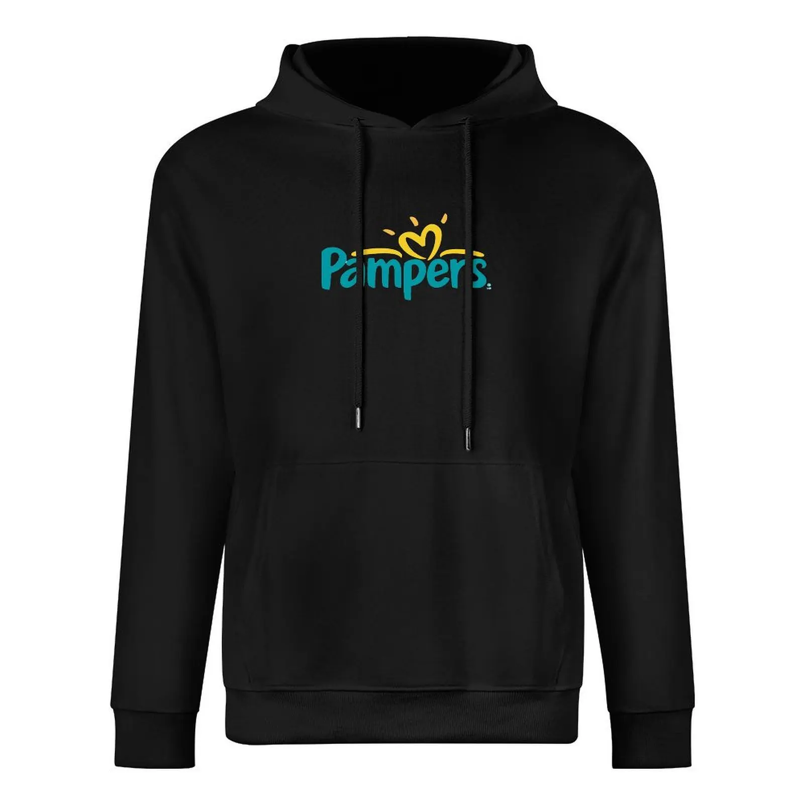 Фото Пуловер с капюшоном Pampers For Fans, корейская одежда, осенняя куртка, мужская одежда в корейском стиле, толстовка большого размера №3