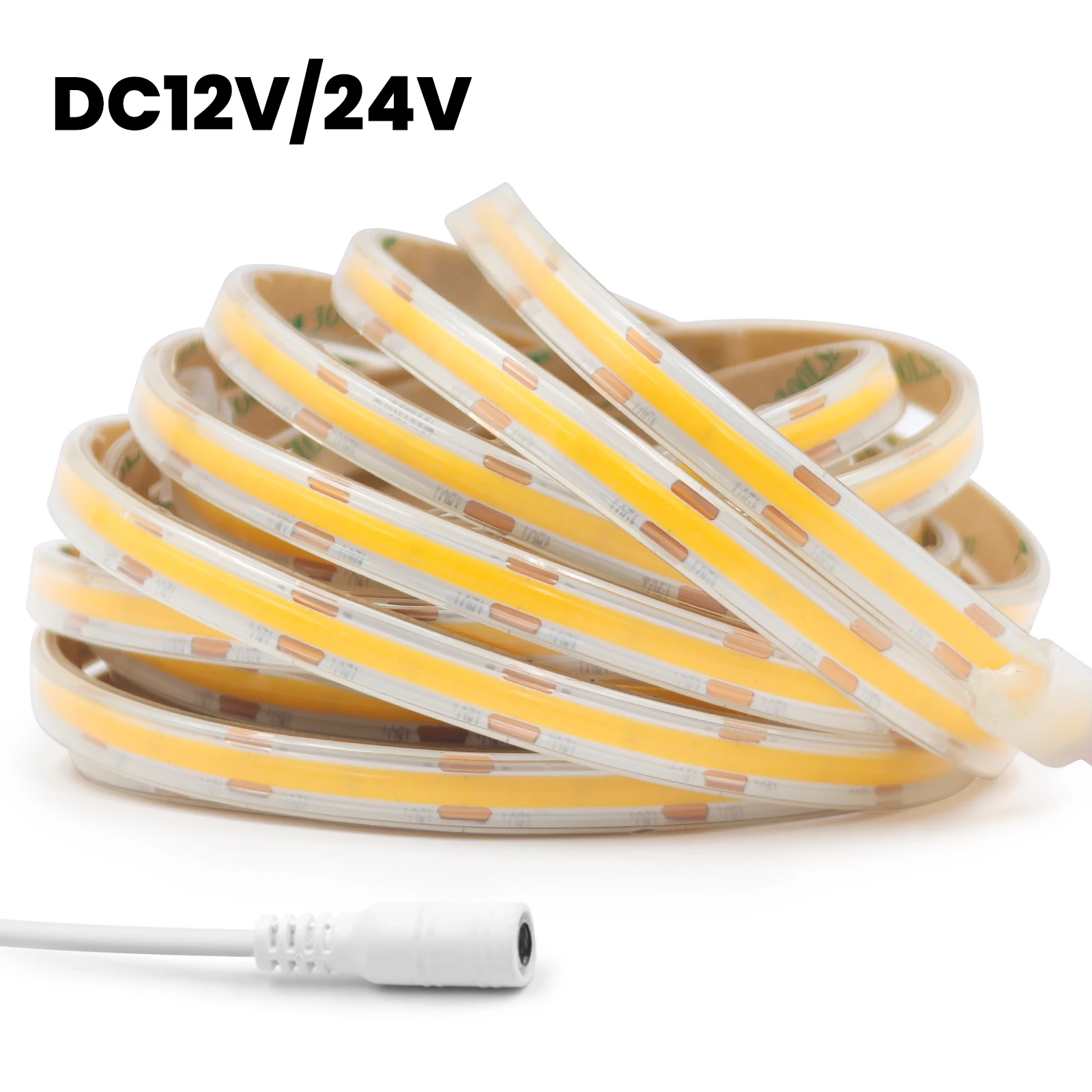 IP68 Waterproof COB LED Strip Lights 12V 24V 480Leds/M High Density Flexible Diode Tape Light RA90 3000K 4000K 6000K Room Decor
