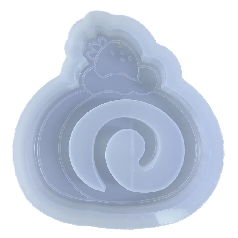 

Diy эпоксидная смола клубничные украшения украшения формы капля клея силиконовая домашняя форма N0HE