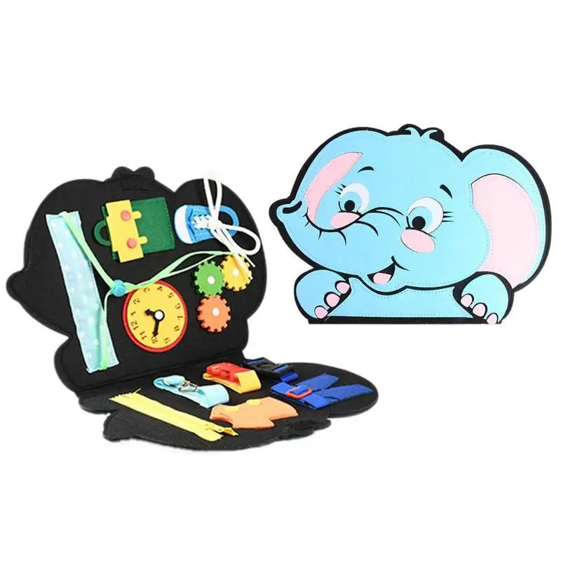 

Детские занятые доски, игрушка динозавр, войлок для малышей, Дошкольное обучение для развития мелкой моторики, образовательный подарок