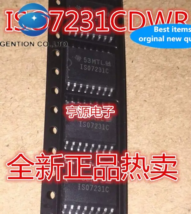 

5pcs 100% orginal new ISO7231CDWR ISO7231C SOIC-16 Triple Digital Isolator