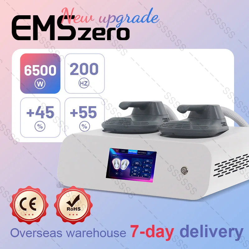 Профессиональная 6500 Вт Ems Zero RF машина 2024 EM Body Slim стимуляция мышц EMSZERO PRO Ultra Sculpt для