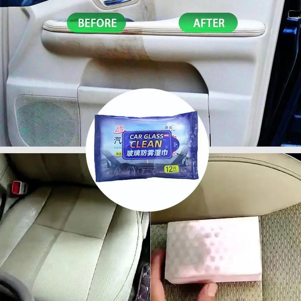12 листов противотуманная непромокаемая салфетка многоразовая ткань для очков