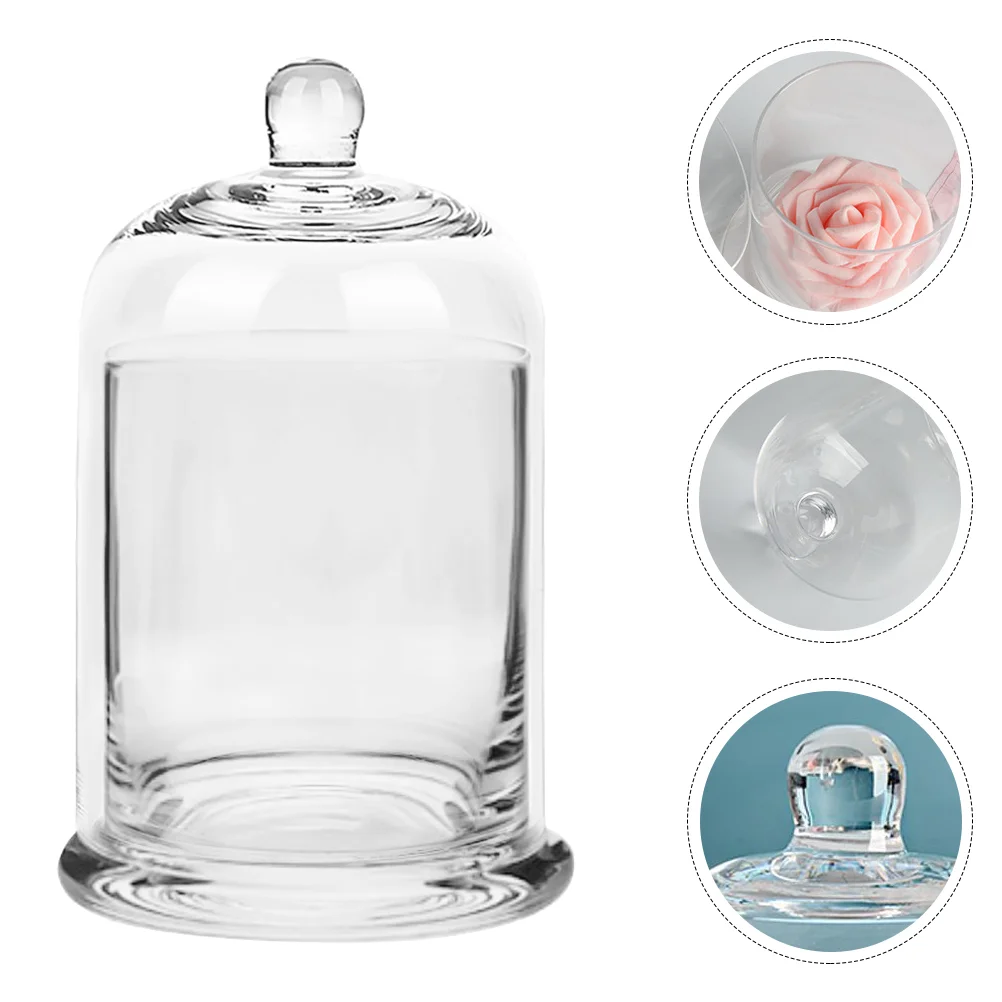 

Dome Cover Displaycloche Cake Candlestick Dessert Cheese Bell Platter Jar Holdercontainer Desktop Covered Appetizers Stand