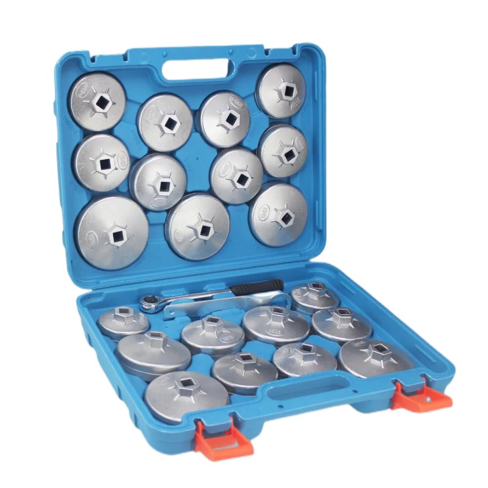 

Набор торцевых головок для масляного фильтра, 1/2 дюйма, 23 шт.