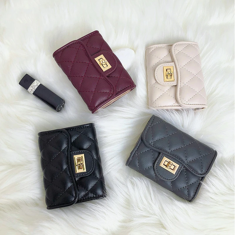 

Luxury Brand Designer Wallet Men Women Genuine Leather Wallet Large Capacity Purses Buckle Clutch Bag + Gift Box