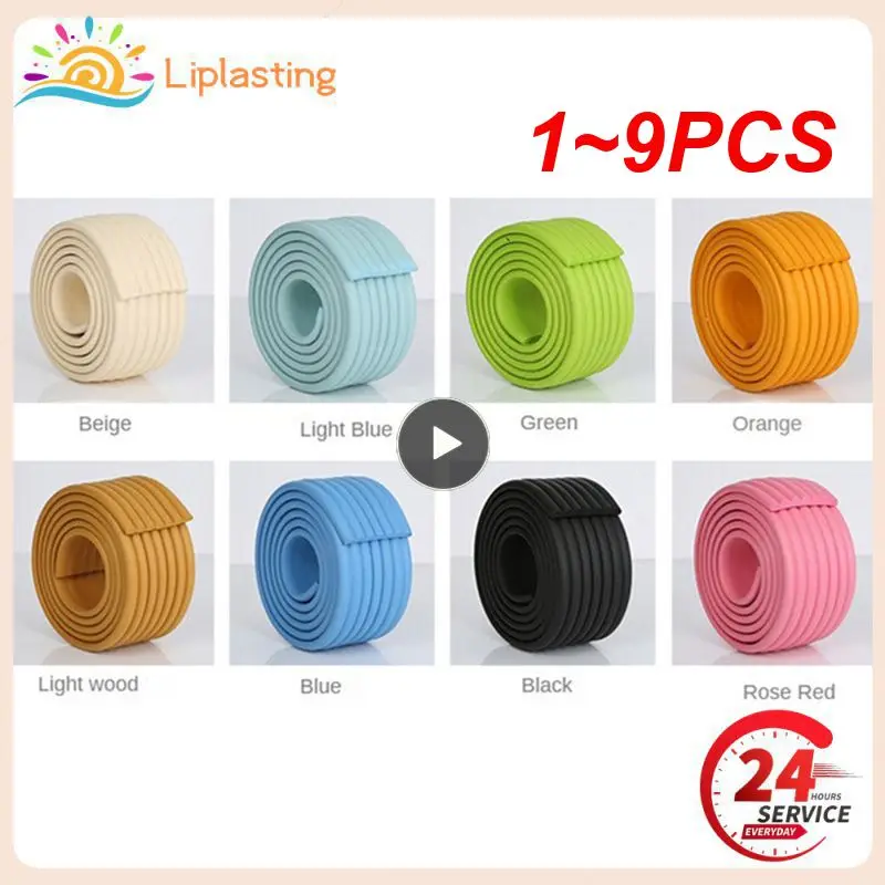 

1~9PCS thickened baby safety protection strip table edge protection strip corner furniture corner child safety foam protection