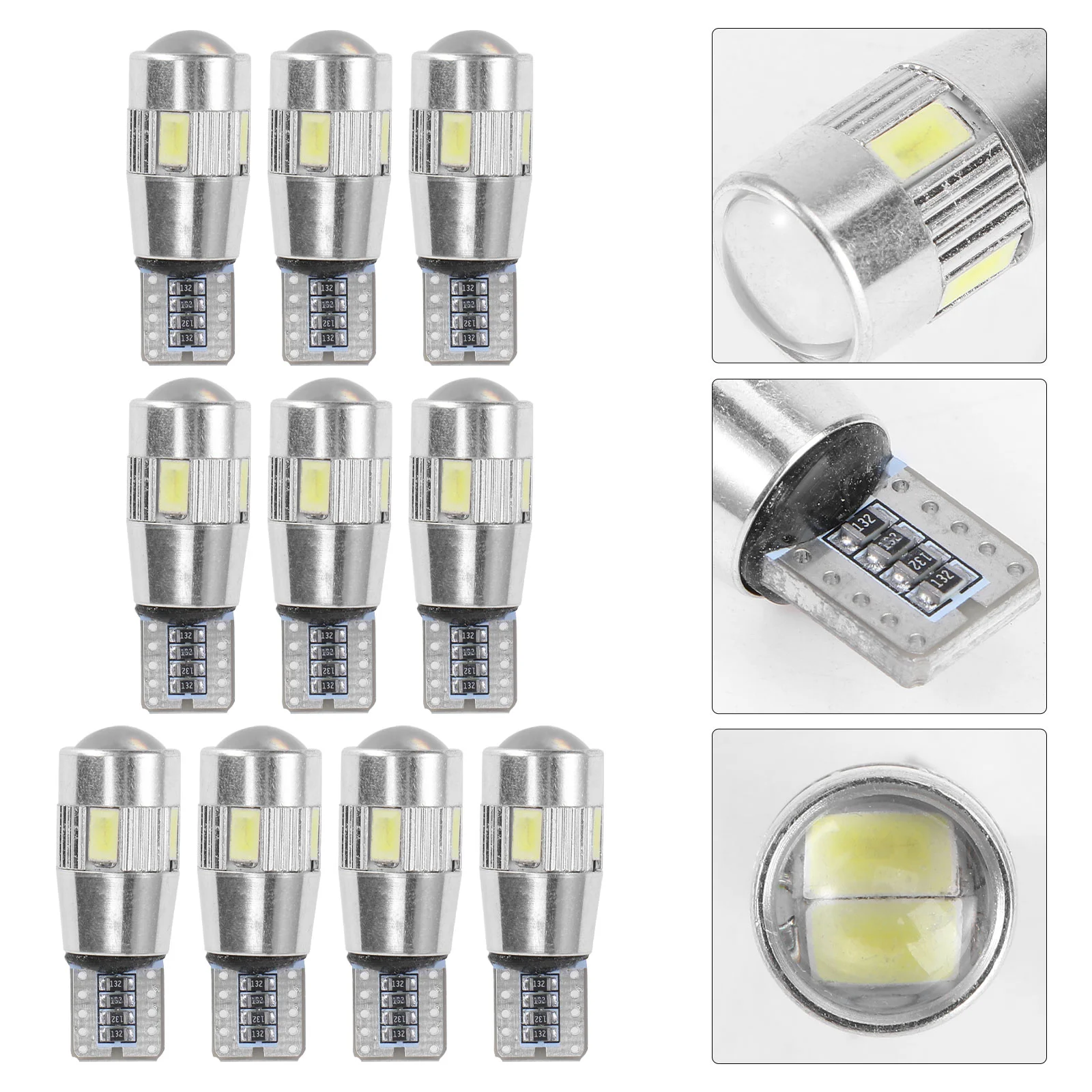 

6 PCS Car Side Light Wiz Light Bulbs Car Light Bulbs Obulb Reading Light Car Bulbs