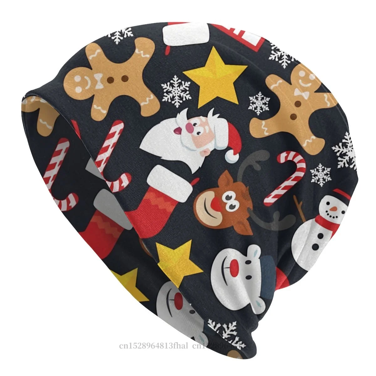 

Cool Christmas Collage Bonnet Homme Outdoor Thin Hat Skullies Beanies Caps For Men Women Style Cotton Hats