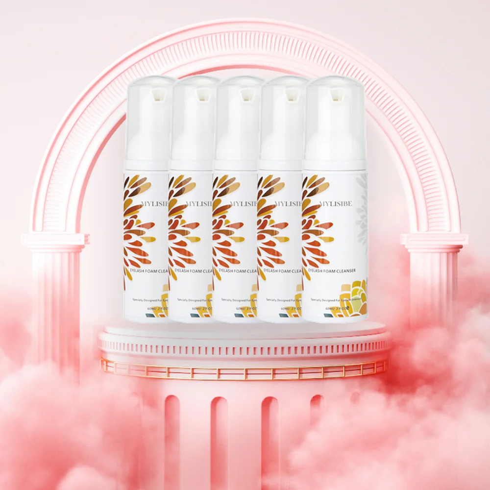 

5 шт., набор шампуней для наращивания ресниц, с насосом