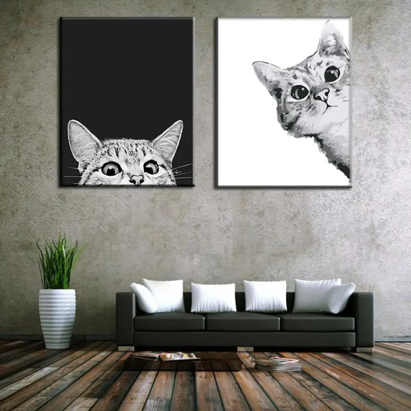 

Digital oil painting, living room scenery, leaves, flowers, cartoon characters, color filling painting