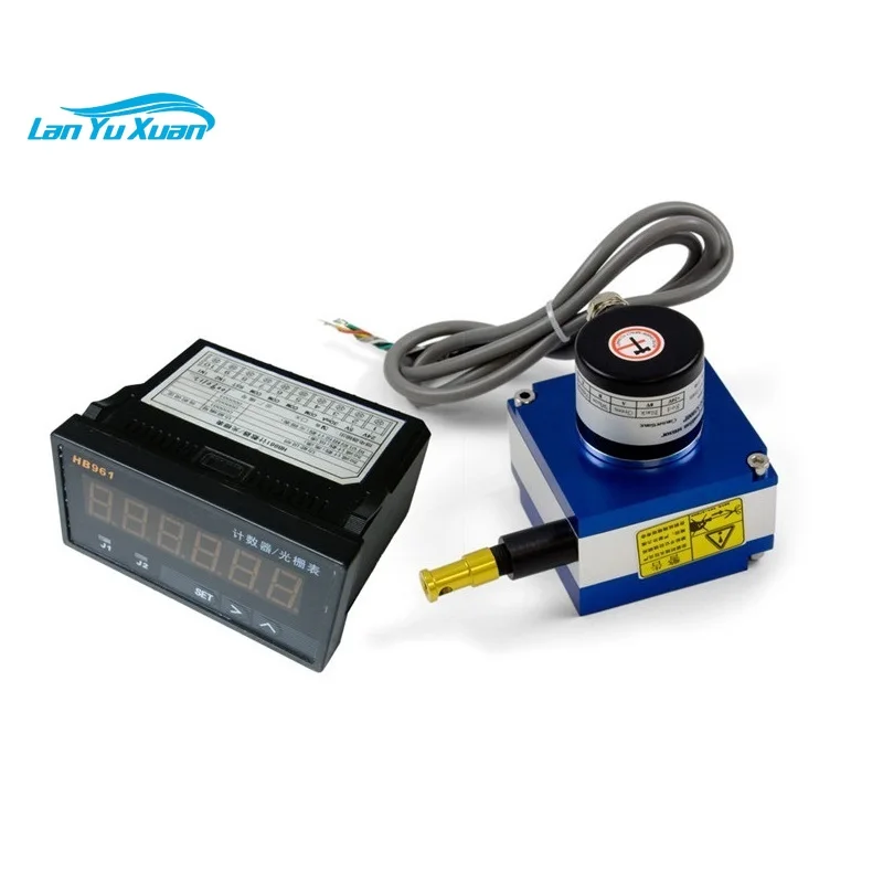 

CALT 400~2000mm range string encoder with indicator displacement sensor with DRO